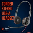 thumbnail image 2 of Plantronics BlackWire C3220 USB-A Headset, 2 of 6