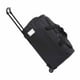 thumbnail image 4 of Maleta de viaje con ruedas, tipo duffel, ideal para camping, con asa extensible. Negro, 4 of 9