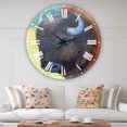 thumbnail image 2 of Designart 'All American' Large Farmhouse Wall Clock, 2 of 4