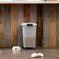 thumbnail image 4 of IRIS 13 kg Airtight Pet Food Container Dog & Cat Food Storage Bin, 4 of 8
