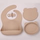 thumbnail image 5 of Make Mealtime Easier with this Baby Silicone Bib Spoon Suction Bowl Set!, 5 of 5