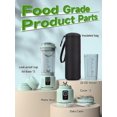 thumbnail image 3 of Bonnor Cordless Portable Blender for Smoothies & Ice Crushing With 2&times;22oz Cups&12h Insulated Bag, Detachable Easy Clean Personal Blender,Leakpr, 3 of 9