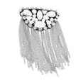 thumbnail image 1 of KAKOWELY 1Pc Metal Rhinestone Brooch Clothes Accessory Creative Tassel Shoulder Board,4.33"X2.95"X4.33", 1 of 5
