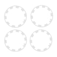 thumbnail image 4 of koolsoo 4 Pieces Wheel Rim Protector Easy Installation 20inch for Model Y White, 4 of 9