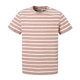 thumbnail image 1 of Craghoppers - Camiseta de manga corta modelo Bernard para hombre (Rayas Rojo Tierra), 1 of 2