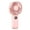 Pink, variant on Bdday Travel Fans Portable Digital Handheld Fan Portable Usb Charging Students Outdoor Gifts Home Mini Fan Fans Handheld