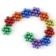 thumbnail image 4 of 216 bolas magnéticas Buckyball de seis colores de 3-5 mm con caja de hierro, juguete rompecabezas cúbico para adultos Regalo de navidad, 4 of 4