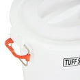 thumbnail image 4 of Tuff Stuff Products FS12 12 Gallon Seed and Animal Feed Heavy Duty Plastic Drum Bucket with Lock Lid for Dogs, Cats, Chickens, Cows, and Horses, 4 of 6