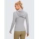 thumbnail image 2 of Campera CRZ YOGA Butterluxe con Capucha y Cierre Completo Gris XL, 2 of 3