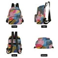 thumbnail image 4 of FORMRS Mini Backpack Purse for Women Travel Daypack Casual Shoulder Bag, Stripes Pattern, 4 of 7