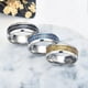 thumbnail image 3 of Anillos Midi De Tungsteno Un Anillo De Poder Oro Azul La Película De Anillo Para Mujeres Hombres Amantes Joyas Anillos,7,Negro, 3 of 3