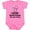 Raspberry, variant on Inktastic Future Physician Assistant Like Mommy Girls Baby Bodysuit