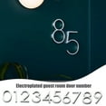 60Mm Home Door Number Sign Modern House Hotel Room Numerals 2
