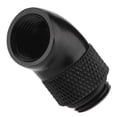 thumbnail image 2 of G1/4 Thread 45 Degree Bend Angle Rotary Fitting Adapter for CPU Water Cooling Black, 2 of 14