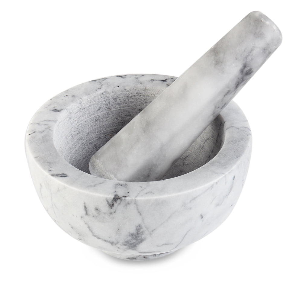 Large Pestle and Mortar Set Durable Granite Stone Spice & Herb Solid Crusher UK