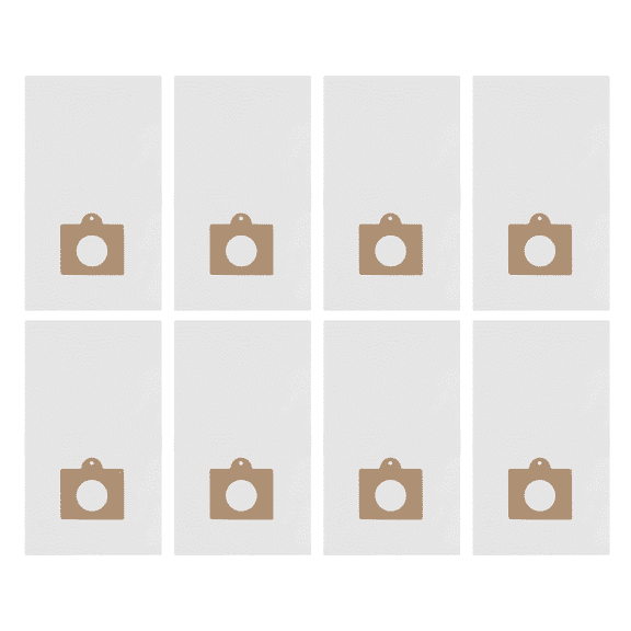 HIBIBUD 8Pcs Vacuum Bags for Kenmore Type C/Q 5055 50558 Type U/L/O 3-Pack Dust Collection Bags for Vacuum Cleaner 3-Layer Filtration,Parts