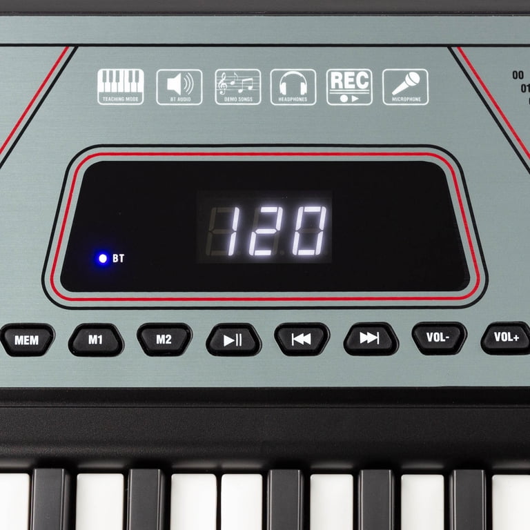 RockJam 61-Key Electronic Piano Keyboard Kit with Stand, Bench & Headphones photo 4