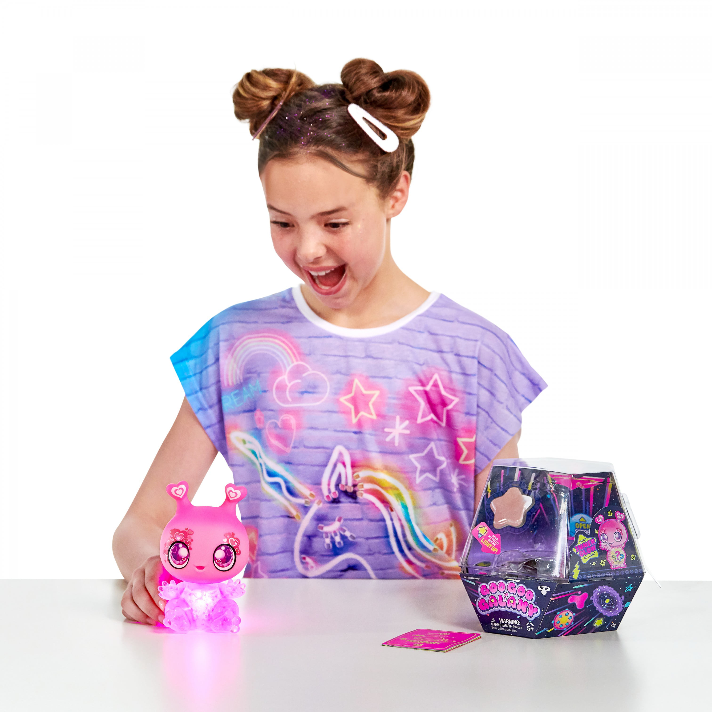Goo Goo Galaxy Single Pack: 5.5 Small Doll with Squishy Belly & DIY Slime  Activity, Styles May Vary (Store Pick-Up) 