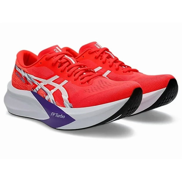 ASICS MAGIC SPEED 4 1011B875 600 Flash Red White Running Shoes