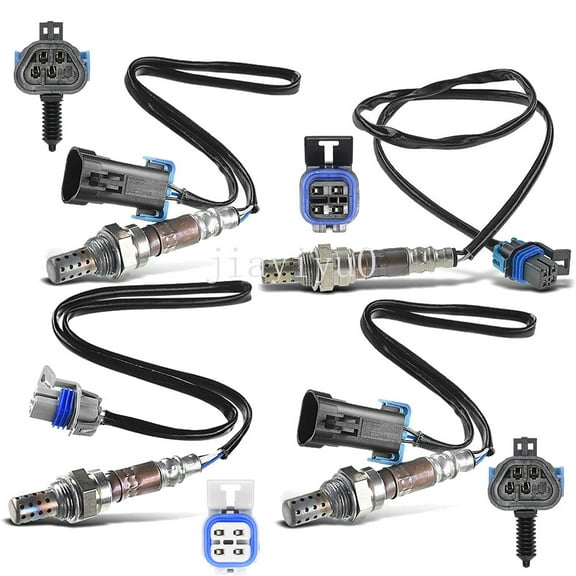 4pcs Oxygen O2 Sensor For 2007-2009 for Cadillac SRX STS V8 4.6L Upstream Downstream