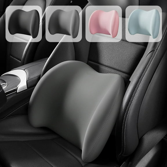 Sales Today Clearance! Gosuguu Car Headrest and Lumbar Support Set Memory Foam Seat Pillow and Neck Protection Cushion for Car Comfort Clearance Sales Today Deals Prime