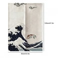 thumbnail image 2 of Fdit Polyester Door Curtain,85*120cm Japanese Style Polyester Half Curtain Kitchen Bedroom Partition Curtain Home Decor, Partition Curtain, 2 of 7