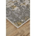 thumbnail image 3 of Feizy Waldor Modern Abstract, Gray/Gold, 1' 8" x 2' 10" Accent Rug, Easy Care Stain Resistant Fade Resistant, Area Rug for Living Room and Bedroom, 3 of 5