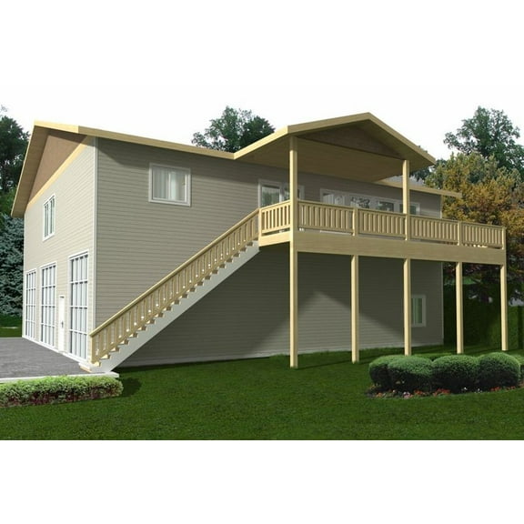 001-3274: Vacation Northwest 3 Bed, 3 Bath Luxury Home Plan, 2500 Sq Ft: Full Blueprints with License to Build by Home Plan Marketplace - Lesuto