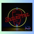 thumbnail image 2 of Shinelab Shawarma Neon Sign, Middle Eastern Food Wall Art Light, Food Restaurant Wall Decor 01404, 2 of 4