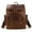 Brown, variant on Men's leather backpack,Brown