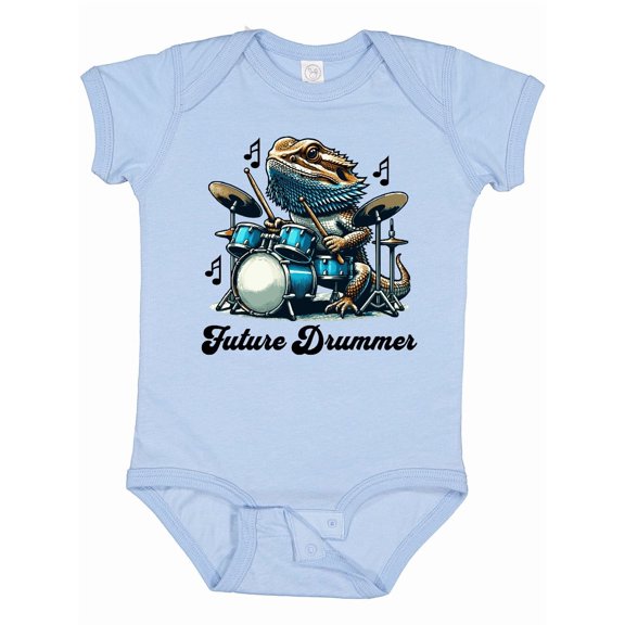 Inktastic Future Drummer Kids Boys Baby Bodysuit
