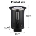 thumbnail image 1 of Veecom 12L Double Wall Commercial Coffee Maker, Stainless Steel Hot Water Urn, Large Capacity Coffee Brewer, 1 of 5