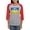 Heather/Red, variant on CafePress - Pray For Peace In Ukraine Long Sleeve T Shirt - Womens Baseball Tee