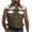 Brown, variant on WMTBSRSW Casual Summer Sleeveless Shirts for Men Lightweight Button Down Tank Tops Trendy Cute Chicken Golf Shirts Tops with Pocket 2025