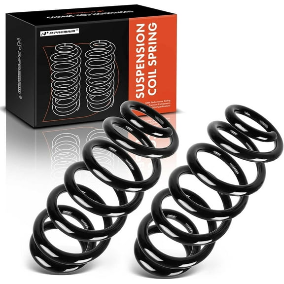 A-Premium 2Pcs Rear Suspension Coil Spring Set Compatible with Toyota RAV4 2006-2012 2.4L 2.5L 3.5L, Driver and Passenger Side