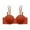 Orange, variant on aidice Bras for Women No Underwire Seamless Spaghetti Strap Comfy Breathable Support Everyday Bras