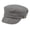 Gray, variant on Newsboy Flat Cap Fiddle Sailor Cotton Greek Fisherman Hat