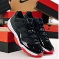 thumbnail image 1 of N I-K-E A i r-Jor-dan 11 Retro Low Bred 2025 FV5104-006 Mens GS Shoes New, 1 of 6