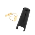 thumbnail image 4 of facefd Saxophone Alto Ligature avec Capuchon pour Pièces d'Instrument à Vent, 4 of 9