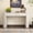 Champagne White, variant on Harper & Bright Designs Fluted Console Table with 2 Storage Drawers, Modern Wood Entryway Table with Oval Top for Entryway and Living Room, Black