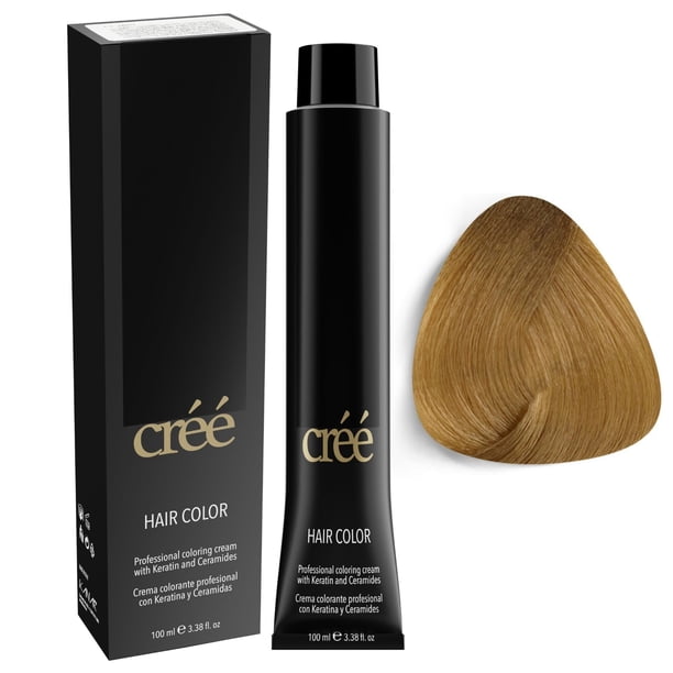 Tinte permanente para cabello profesional Cree 100 ml - 3,4 fl.oz. (Rubio muy claro - 9)