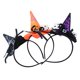 thumbnail image 5 of 3 Unids Pelo Aro Halloween Calabaza Bruja Sombrero Tela de Araña Patrón de Fiesta Diadema Carnaval de Halloween Hermoso Partido Suministros para niño, 5 of 6