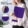 thumbnail image 7 of Dteck for for iPad Mini 7 (A17 Pro) 2024,iPad Mini 6 Generation 8.3 Inch Case 2021, Premium PU Leather Card Slots Adjustable Stand Cover with Auto Sleep/Wake Feature Protective Case, Purple, 7 of 7