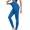 Sky Blue, variant on Tuphregyow Women's Lightweight Striped Athletic Leggings Perfect for Yoga, Running, and Casual Fashion Coffee L