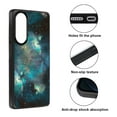 thumbnail image 2 of WIRESTER Shockproof Soft Rubber Cover Case for Samsung Galaxy S25 Edge 6.7 inch 2025, Blue Sky Galaxy Nebula, 2 of 5