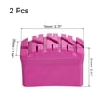 thumbnail image 2 of Escalera Antideslizante Pies Estera Escalón Escalera Accesorios Goma Engrosada Almohadilla Cubierta Cojín para Escalera Protección Rosa Rojo Paquete de 2, 2 of 5