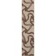 thumbnail image 2 of Unique Loom Outdoor Coastal Collection Area Rug - Seaknot (2' 7" x 12' Runner Beige/Blue), 2 of 9