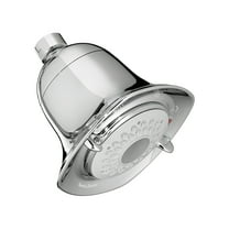 American Standard FloWise Square Water-Saving 3-Spray 4.62 in. Showerhead in Polished Chrome