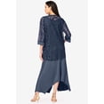 thumbnail image 2 of Roaman's Women's Plus Size Lace Jacket Dress Set, 2 of 4