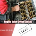 thumbnail image 2 of Unique Bargains 1 Set 12341-PR4-A00 Engine Valve Cover Gasket for Honda CR-V L4 2.0L 1997-2001, 2 of 6
